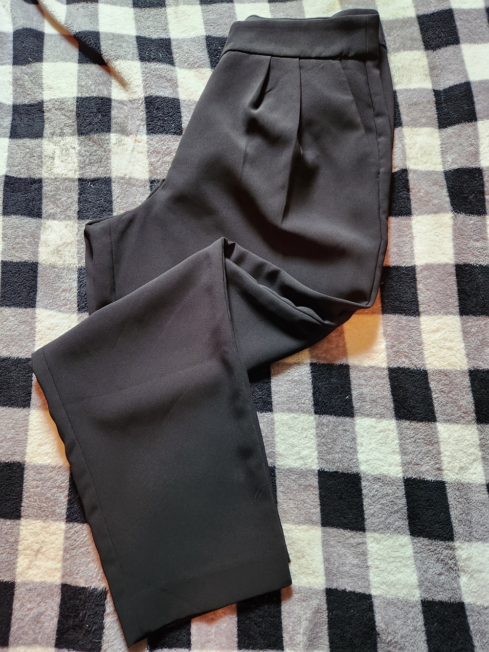 Express Black HighRise Editor Dress Pants Sz 12R
